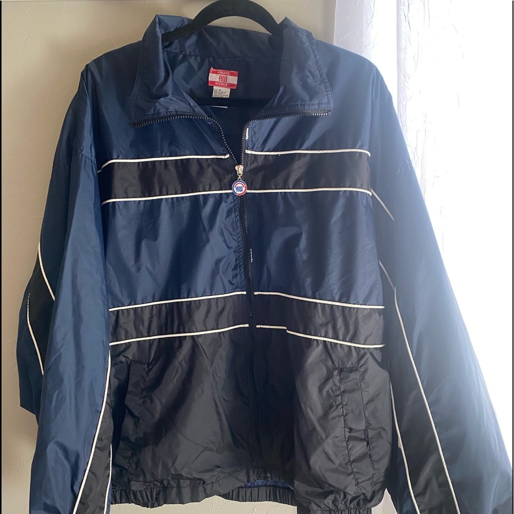 Vintage athletic works windbreaker
